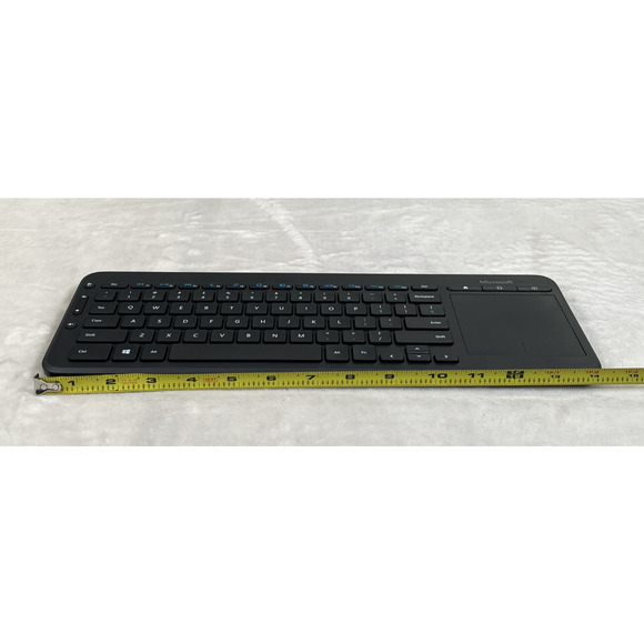 New Microsoft All-In-One Media Wireless Keyboard Track Pad Model 1632-1496 Chrty - Picture 8 of 9